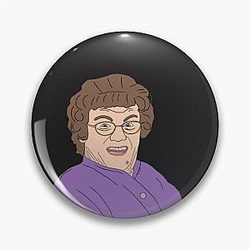 Agnes Brown Pin