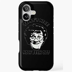 Gift Idea for Mrs. Brown's Boys Funny Art Design Mother's Day Cards iPhone Tough Case