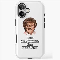 MRS. BROWN BOYS ALL WOMAN iPhone Tough Case