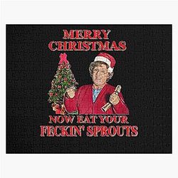 More Than Awesome Top Selling Mrs Brown Boy's Hoody Happy New Year Sweater Joker Jigsaw Puzzle