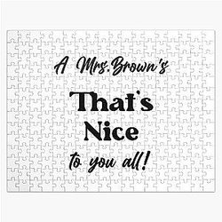 A Mrs. Brown's Jigsaw Puzzle