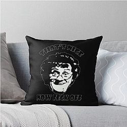 Gift Idea Mrs. Brown Boys Funny Mother's Day Cards Throw Pillow