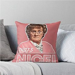 Mrs. Brown's Boy's That's Nice Throw Pillow