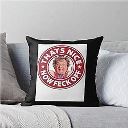Lover Gift Mrs Brown's Boys That's Nice Now Throw Pillow