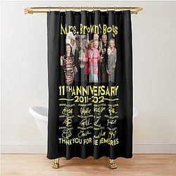 Mrs. Brown's Shower Curtain