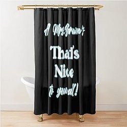 A Mrs. Brown's Nice Shower Curtain