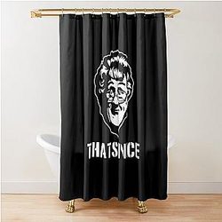 That's Mrs. Brown's Shower Curtain