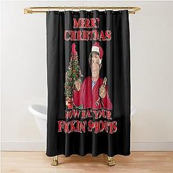 More Than Awesome Mrs Brown Boys Hoody Happy New Year Sweater Joker Shower Curtain