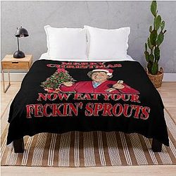 More Awesome Top Selling Mrs Brown's Boys Hoody Happy New Year Sweater Joker Throw Blanket