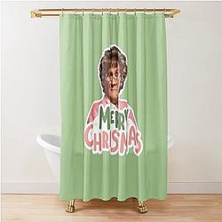 Mr. Brown's Christmas Shower Curtain