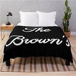 The Brown Throw Blanket