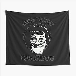 Gift Idea Mrs. Brown Boy's Funny Art Design Mother's Day Cards Tapestry