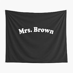 Mrs Brown Summer Bachelorette Party Tapestry