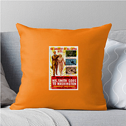 Mr Smith Goes to Washington Merch Mr Smith Goes To Washington Pillows Cover