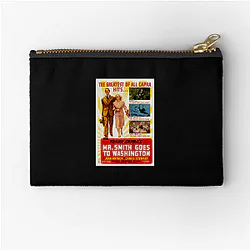 Mr Smith Goes to Washington Merch Mr Smith Goes To Washington Zipper Pouches