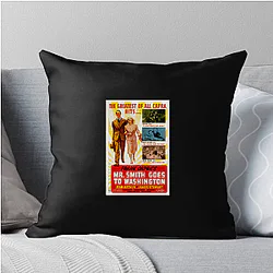 Mr Smith Goes to Washington Merch Mr Smith Goes To Washington Pillows Cover