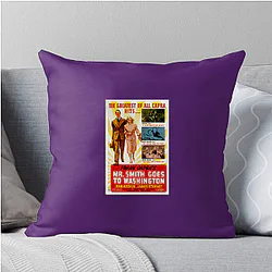 Mr Smith Goes to Washington Merch Mr Smith Goes To Washington Pillows Cover