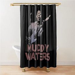 Retro Muddy Waters You're Gonna Miss Me Shower Curtain