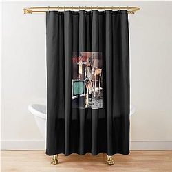 Muddy Guitar Waters Redman Muddy Waters Shower Curtain