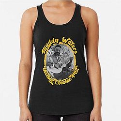 Muddy Waters Hoochie Man Racerback Tank Top