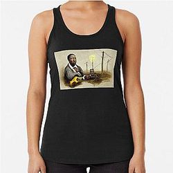 Muddy Waters Inventing Electricity Racerback Tank Top