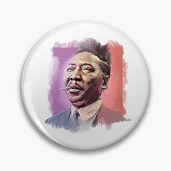 Muddy Waters - Famous Musician Portraits Pin