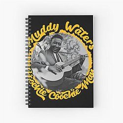 Muddy Waters Hoochie Coochie Man Spiral Notebook