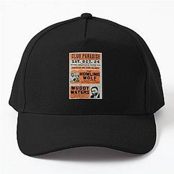 Howling Wolf vs Muddy Waters Baseball Cap