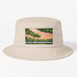 Muddy Waters of Pineios Bucket Hat