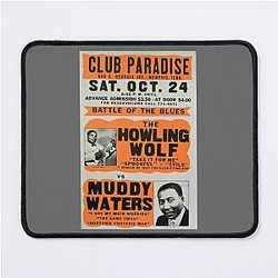 Howling Wolf vs Muddy Waters Mouse Pad
