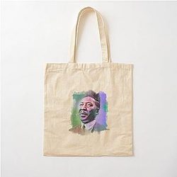 Muddy Waters Famous Musician Portraits Cotton Tote Bag