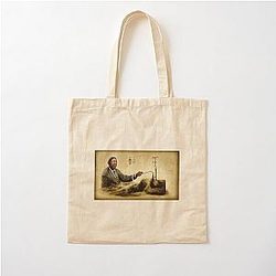 Muddy Waters Invents Electricity  Cotton Tote Bag