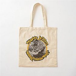 Muddy Waters Hoochie Coochie Man Cotton Tote Bag