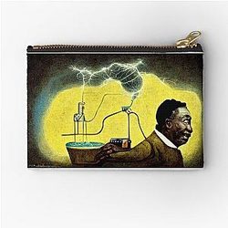 Muddy Waters Invents Electricity Zipper Pouch