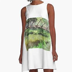 Bridge over Muddy Waters Dress