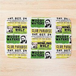 Muddy Waters Blues Bath Mat