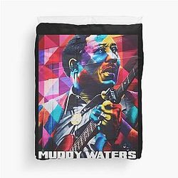 Muddy Waters Blues Duvet Cover