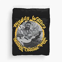 Muddy Waters Hoochie Coochie Man Duvet Cover