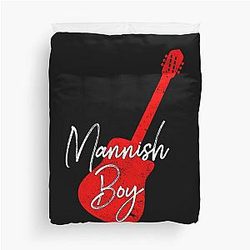 Muddy Waters T-Shirt Mannish Boy Duvet Cover