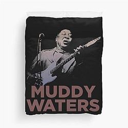 Retro Muddy Waters Duvet Cover