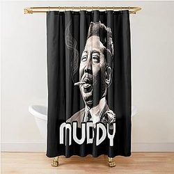 Muddy Waters Blues Icon Tribute Curtain