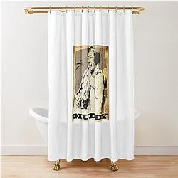 Muddy Waters - Father of Modern Chicago Blues Shower Curtain