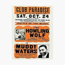 Muddy Waters Blues Photographic Print