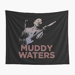 Retro Muddy Waters Tapestry