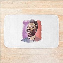 Muddy Waters Famous Musician Portraits Bath Mat