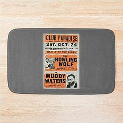 Howling Wolf vs Muddy Waters Bathmat