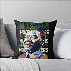 Abstract WPAP Throw Pillow