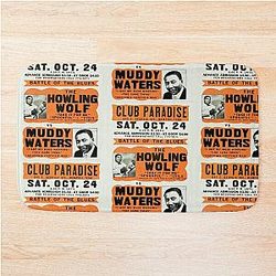 Muddy Waters Blues Bath Mat