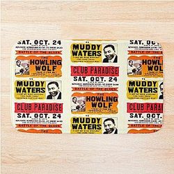 Muddy Waters Blues Bath Mat