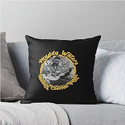 Muddy Waters Hoochie Coochie Man Throw Pillow